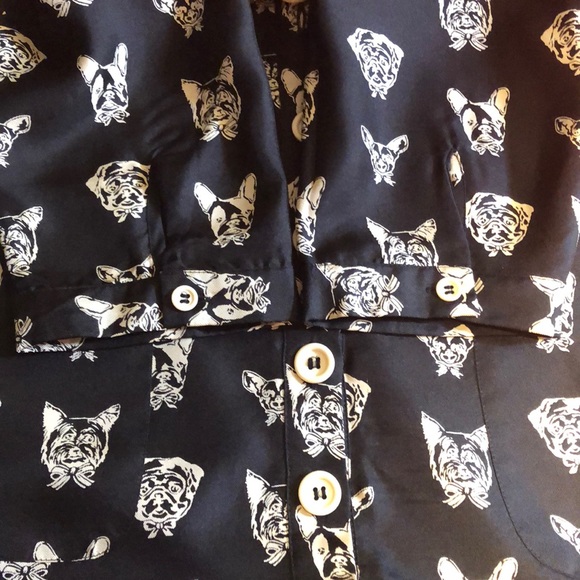 🟠 Maeve 🟠 silk puppy monogram mini dress - Picture 4 of 9